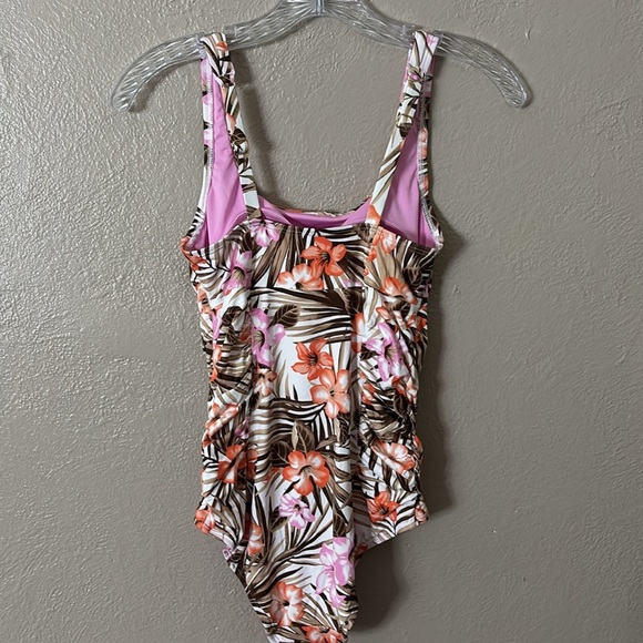 Lands End Women’s Tropical Swimsuit One Piece Size 4 - Picture 5 of 7